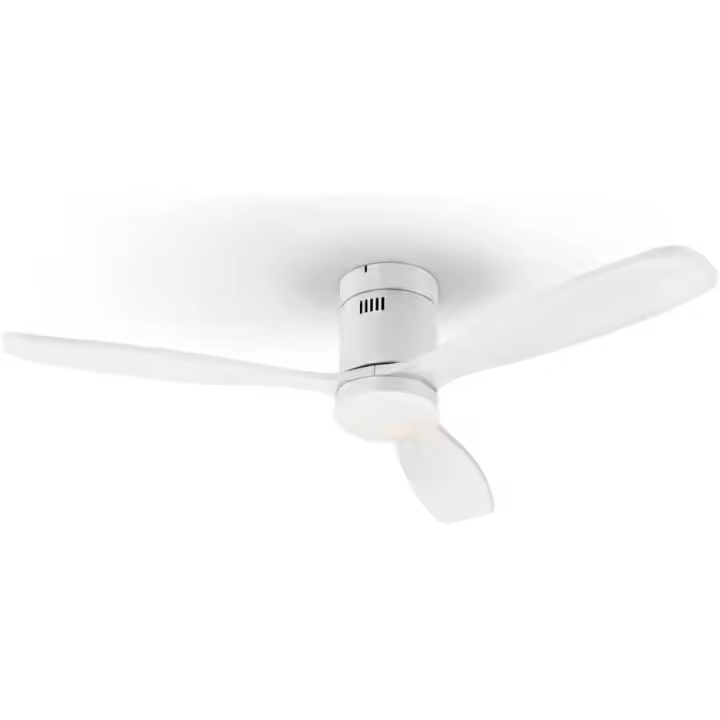 Ventilador de Techo Schuller con Luz Led 15w CCT 3 Tonos de Temperatura de Color Blanco y Motor DC 6 Velocidades - 1