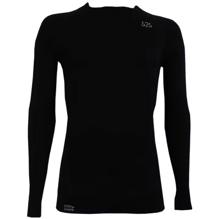 Camiseta de Manga Larga Lurbel Running Rex Sc para unisex en color negro - 1