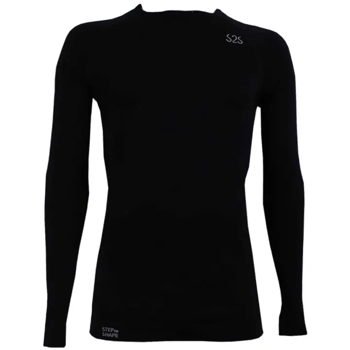 Camiseta de Manga Larga Lurbel Running Rex Sc para unisex en color negro - 1
