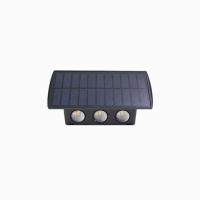 Lámpara De Pared Solar LED Impermeable Para Jardín Patio Balcón Con 4/6 LEDs Iluminación De Valla Luz Moderna Auto-Contenida - details 6