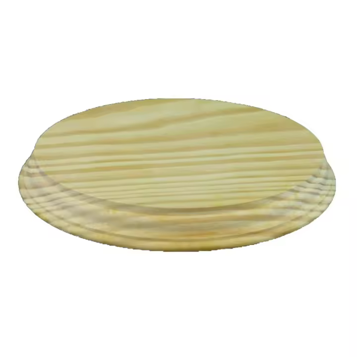 Peanas ovaladas macizas. Varias medidas. En pino macizo. Madera natural, en crudo, se puede pintar. Greca - 1