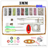 Kit De Herramientas Para Ojales Y Anillos Redondos De Metal Para Piel Y DIY De 80 a 400 Piezas Herramienta Multifuncional Para Pegatinas Y Scrapbooking - details 5
