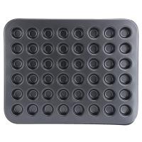 Molde Para Cupcakes Redondos Mini 48 Piezas Horno a Gas Y Eléctrico Antiadherente De Acero Carbono Uso En Cocina Y Hogar - details 5