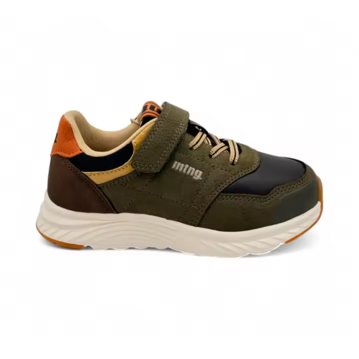 Zapatillas marca Mustang para infantil en color verde - 1