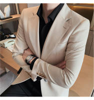 Chaqueta De Traje Para Hombre Estilo Elegante Monabroca Calidad Superior Casual Formal Color Sólido Ajustada 2024 - details 10
