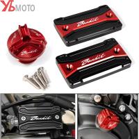 Tapa De Reservorio De Flujo De Frenos Delanteros Y Tapas De Combustible Para Motocicleta SUZUKI Bandit S650 600 650 1200 1250 1250S Accesorios De Protección - details 7
