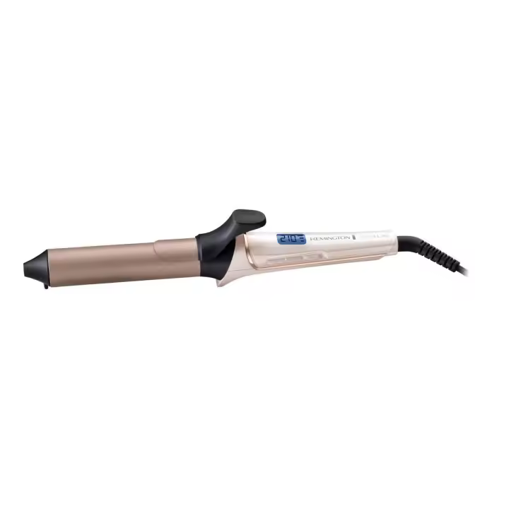 Remington Pinza PROluxe CI9132 - barril de 32 mm, cerámica con revestimiento GripTech, peinados más duraderos, hasta 210ºC - 1