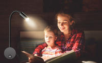 2pcs Lámpara De Lectura USB 5V Para Cama Y Pared Con Dobladillo Largo De 15" Luz LED De 3W Regulable Por Toque Para Estudio Y Trabajo - details 0