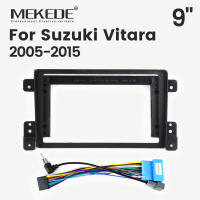 Marco De Radio Para Coche MEKEDE Para Suzuki Grand Vitara 2005-2017 Adaptador Panel De Montaje En Tablero Para Autoradio DVD GPS 2 Din Kit De Tirones - details 2