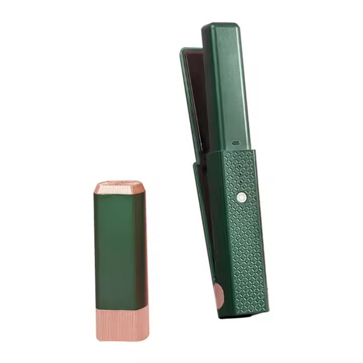 Varilla Portátil para Pelo Recto y Rizado con Secador de Onda Inalámbrico Herramienta de Estilo para Cabello con Hebilla Interiores - 1
