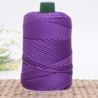 Hilo De Crocheteo De 3mm Para Manualidades Tejido a Mano Bolsa Gorro Zapatos Malla De Cojín Accesorios De Costura Material De Tejer - details 1