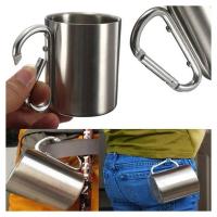 Botella De Agua Portátil De Acero Inoxidable 304 Para Camping Y Escalada Botón De Agua Resistente Al Aire Libre Sin Desmontaje - details 0