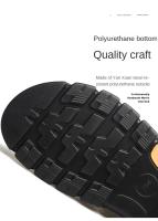 Sandalias Para Hombre Nuevas Zapatillas De Playa Cuero Tacones Antideslizantes Y Gruesos Verano Sandalias De Cuero Para Exteriores - details 11