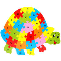 Rompecabezas Educativo De Madera Con Letras Inglesas Y Animales Juguete Inteligente Para Niños Cognición Temprana Regalos Para Bebés - details 14
