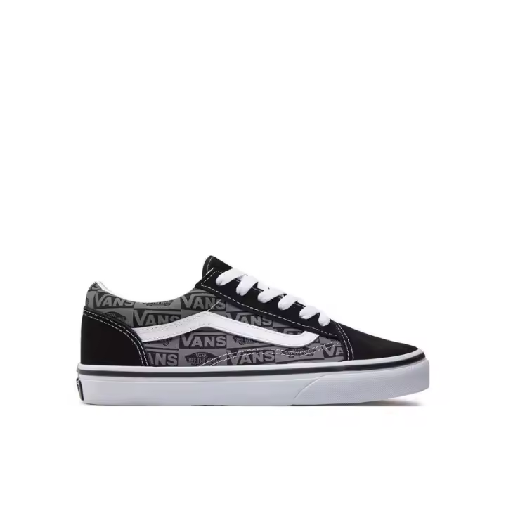 Zapatilla VANS JN OLD SKOOL LOGO VN0A5EE6N421 Negro - 1