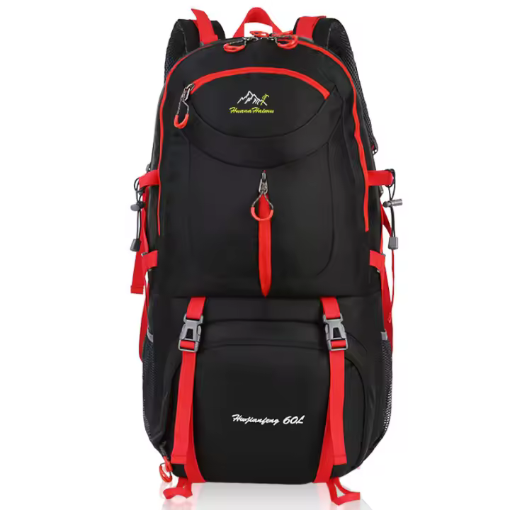 Mochila de camping de 60 litros Mochila grande impermeable para senderismo, Viar - 1