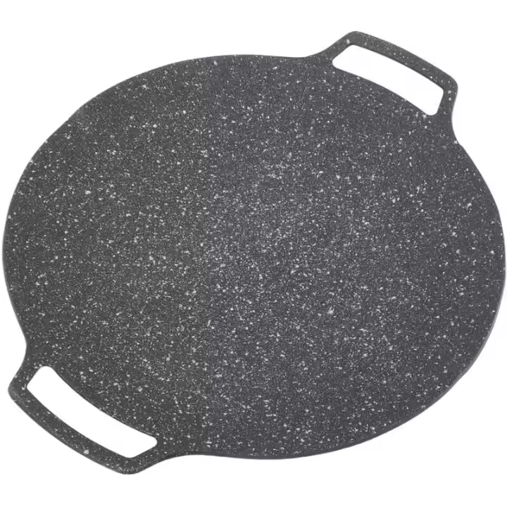 Parrilla Redonda Coreana - Utensilios de Cocina - Sartén para Parrilla - Barbacoa - 30 Cm - 1