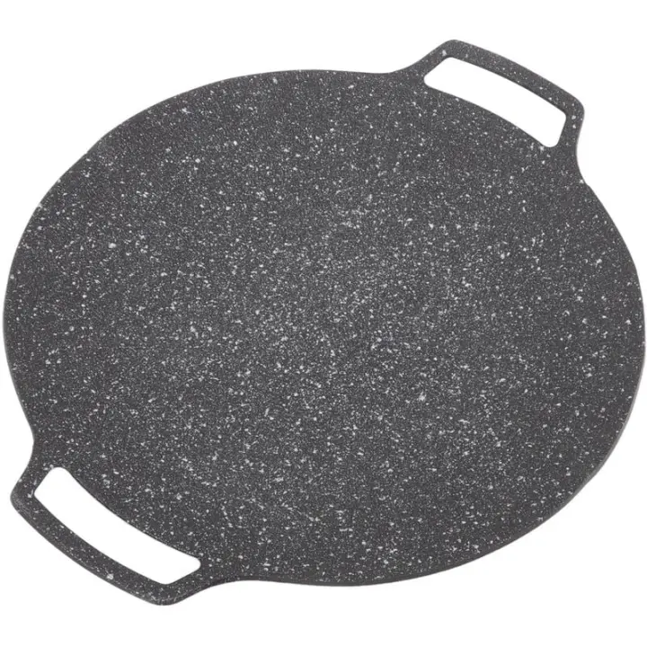 Parrilla Redonda Coreana - Utensilios de Cocina - Sartén para Parrilla - Barbacoa - 30 Cm - 1