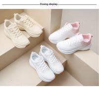 Zapatillas De Correr Para Mujer Suelas Suaves Y Amortiguadas Superficie De Malla Transpirable Zapatos De Vuelo Tejidos Moda Universitaria - details 22