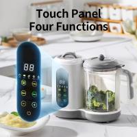 Procesador de alimentos para bebés, vaporizador de alimentos para bebés | 1000ml, 3 velocidades, ultra silencioso | Ideal para purés y lactancia básica - details 6