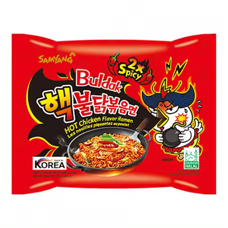 BULDAK RAMEN 2X SPICY HOT CHICKEN FLAVOR RAMEN SUGAR SHOP - 1