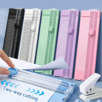 Cortadora De Papel A4 Bidireccional Con Regla Retráctil Para Fotografías Y Scrapbooking Máquina De Corte Ligera Y Portátil - details 5