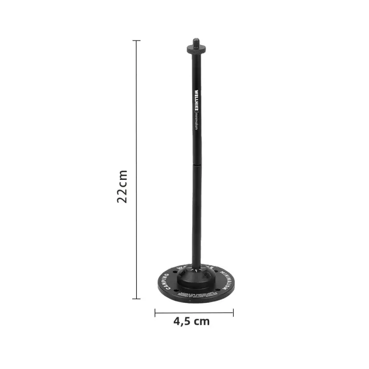 Soporte Desmontable Y Plegable Para Linterna De Camping Aluminio Soporte Para Lámparas Goalzero Blackdog 38 Explore Herramienta Exterior - 1
