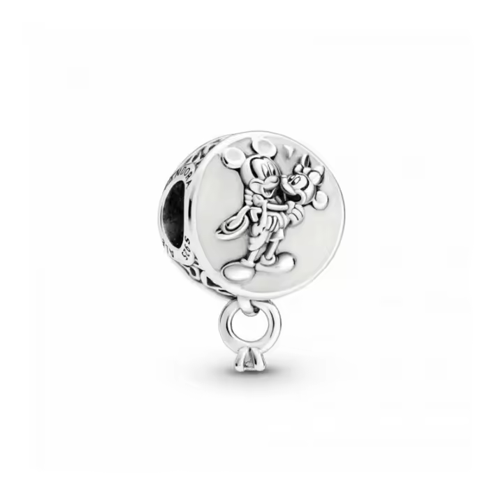 Charm en Plata de Ley Amor Eterno Mickey Mouse & Minnie Mouse de Disney Pandora - 799395C01 - 1