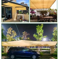 Tela de protección solar engrosada para exteriores, cubierta de patio encriptada, garaje, planta, 1 unidad - details 1