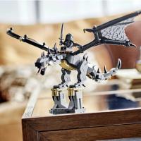Bloques De Construcción DIY Lord of the Rings Dragón Negro Mi Bicho Bestia Decoración De Escritorio Educativa Juguete Regalo De Navidad - details 3