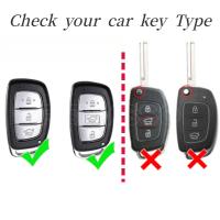 Funda De Llave De Coche TPU Para Hyundai Tucson Sonata Fe Creta Ix25 Ix35 Ix45 I10 I20 I30 I40 Verna Solaris Mistra Elantra Accent - details 0
