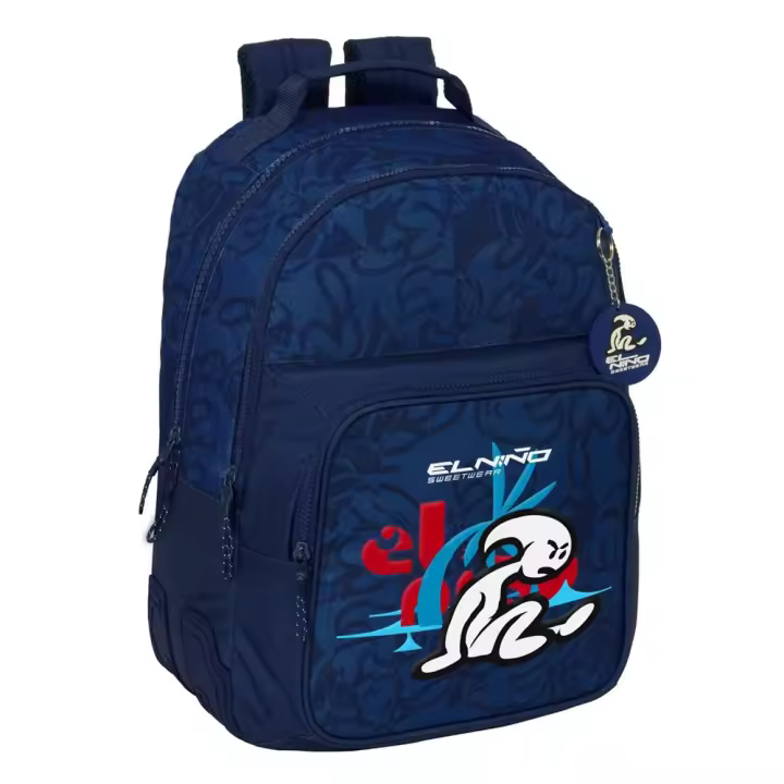 Mochila Doble Adaptable a Carro El Niño "Paradise" 32X42X15Cm (Safta 612432773) - 1