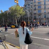 Mochila Ligera De Nylon Repelente De Agua Estilo Coreano Para Mujer Con Cuerda Blanco Mochila Deportiva Casual Para Hombres Y Mujeres - details 5