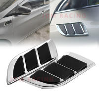 2Pcs Pegatinas De Decoración Para Ventosa Del Parachoques De Coche Universal En Plástico ABS Cubierta Del Bumper Adhesivo Para Coches - details 0