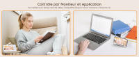 Monitor De Bebé BOIFUN 5" Cámara Con App Móvil Resolución 1080P Rotación 360° Detección De Movimiento Y Area Personalizada - details 1