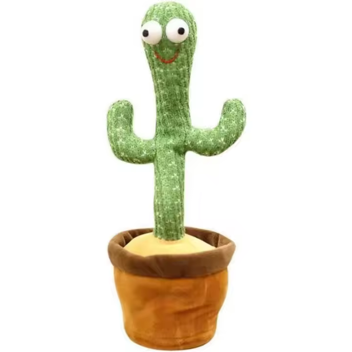 Juguete De Cactus Que Habla Y Danza Aprendizaje Educativo Para Niños Acepta Voz En Español Inglés Y Árabe Regalo Para Cumpleaños - 1