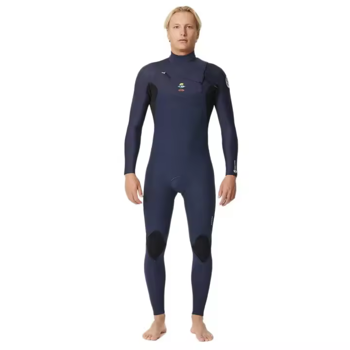 Rip Curl Traje De Neopreno De Manga Larga Y Cremallera Pectoral Dawn Patrol 4/3 Mm Gb St - 1