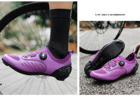 Zapatillas De Ciclismo LiXingMing Para Hombre Azul Zapatillas De Bicicleta De Montaña Transpirables Y Cerradura Self-Locking Talla True Fit Nylon Suela EVA Lining LYCRA Disponibles En Varios Tamaños - details 9