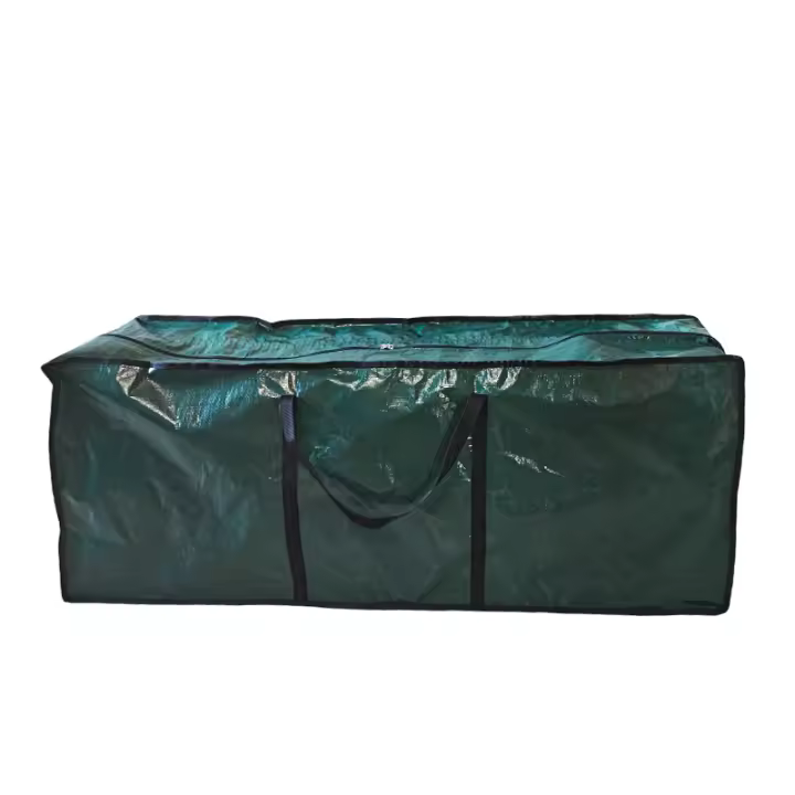 Bolsa De Almacenamiento Para Árbol De Navidad Grande Impermeable Con Manijas Caja Para Decoraciones Y Coronas De Navidad Organizador Para El Hogar Tamaño 5 6 7 Pies - 1