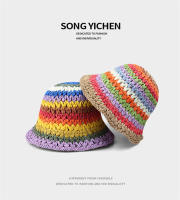 Sombrero De Paja Plegable Para Mujer Protección UV Sombrero De Playa Y Viaje Al Aire Libre Sombrero De Pescador Con Alas Anchas Estilo Panama Gorra De Baño - details 13