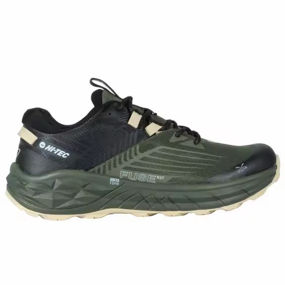Zapatillas trail running Hi-Tec Fuse Trail Low verde negro hombre - 1