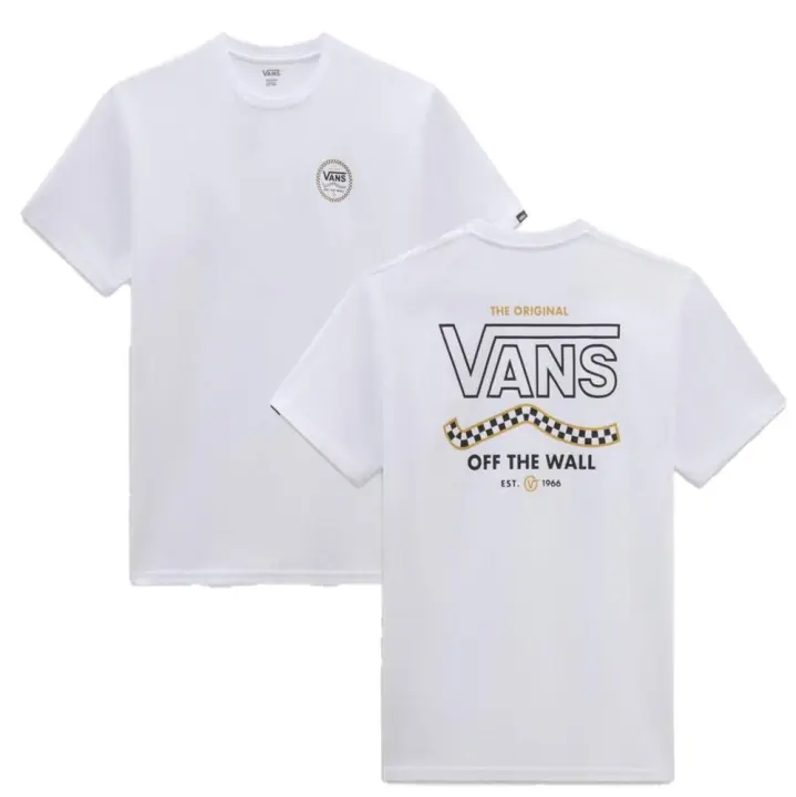 Camiseta Vans Lokkit Tee-B Blanco T Shirt Vn000Fjwwht1 - 1