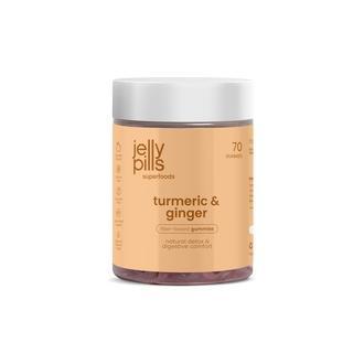 Jelly pills turmeric & ginger gummies (detox-digestion) 70 gummies