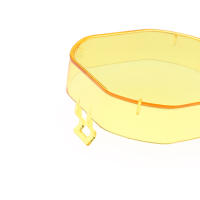 Cubierta De Luz De Trabajo LED Para 40W Pods Lente Protectora En Color Amarillo Y Negro Antipolvo Para Faros De Conducción Y Neblina - details 11