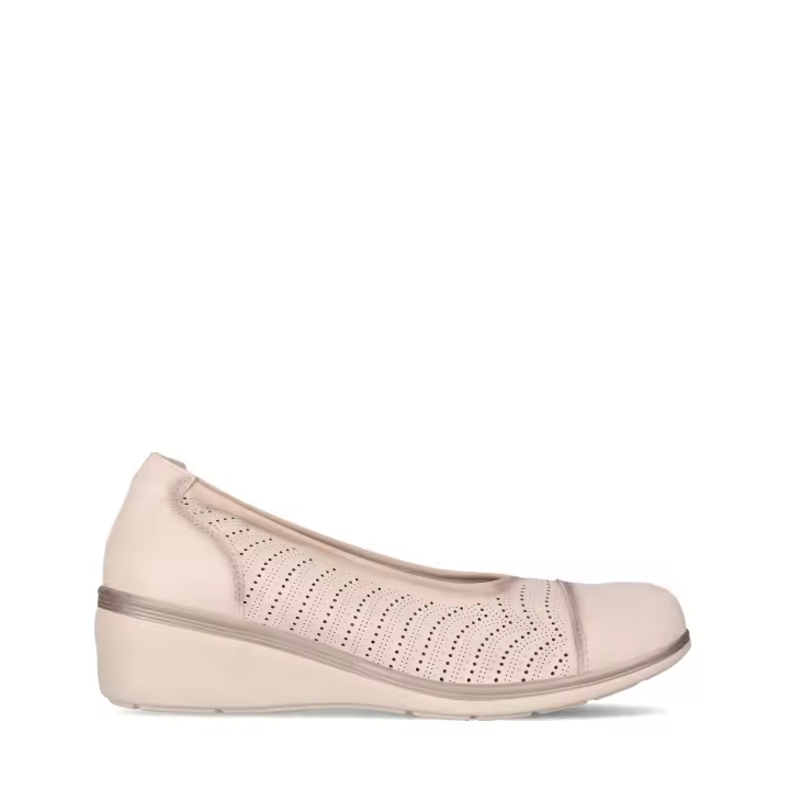 CHIKA10 STORE Zapatos Piel de Mujer Chika10 Leather Cuña baja - 1