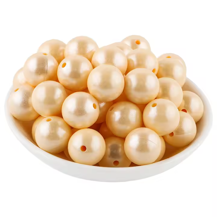 20Pcs Bolas De Silicona Opal 15mm Múltiples Colores Para La Creación De Pulseras Y Joyería DIY Accesorios Para Hecho a Mano - 1