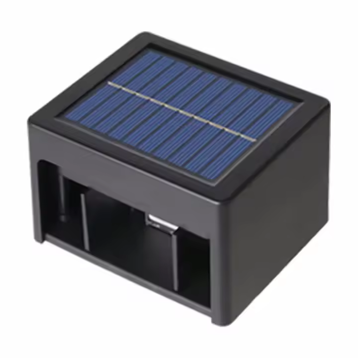 Lámpara De Jardín Solar LED Exterior Impermeable Ajuste De Ángulo Para Pared Balcón Escalera Cepillo De Lavado De Luz Solar Ahorro De Energía - 1