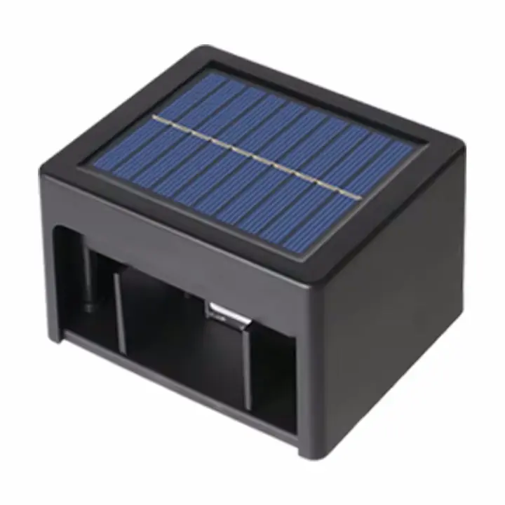 Lámpara De Jardín Solar LED Exterior Impermeable Ajuste De Ángulo Para Pared Balcón Escalera Cepillo De Lavado De Luz Solar Ahorro De Energía - 1