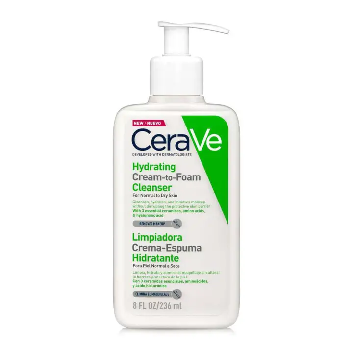 Cerave Crema Espuma Limpiadora 236 ml - 1