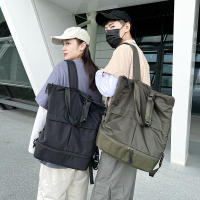 Mochila Unisex Grande Impermeable Deportiva Bolso De Viaje Casual Para Hombres Y Mujeres Bolsa De Mano De Nylon Con Cierre De Zipper - details 15